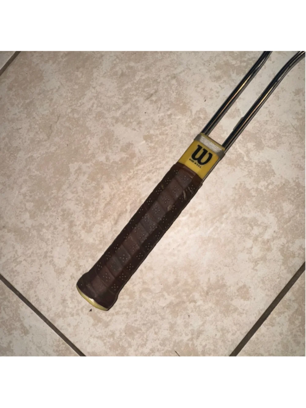 Wilson T2000 Vintage Tennis Racket One Size Silver Brown